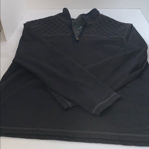 GH Bass Co Men’s Pullover Sweater 1/4 Zip Size XL